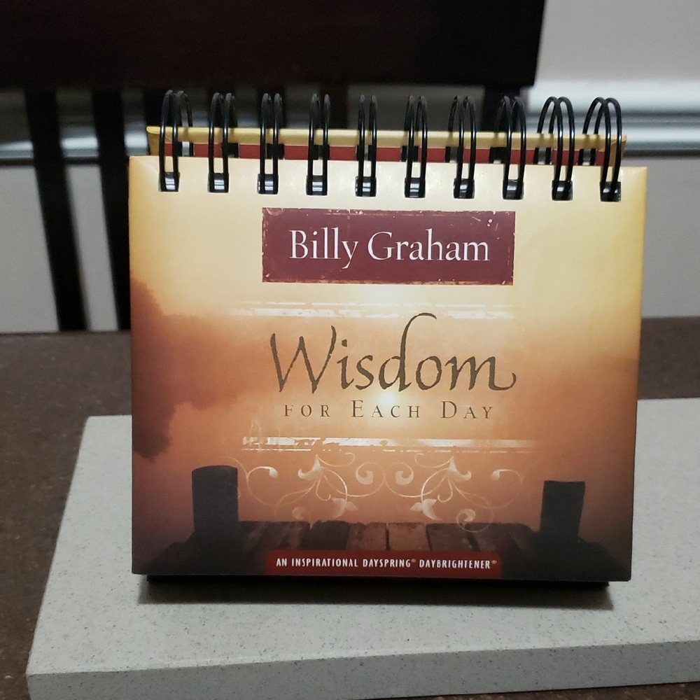 Billy Graham - Wisdom for Each Day - An Inspirational DaySpring DayBrightener...